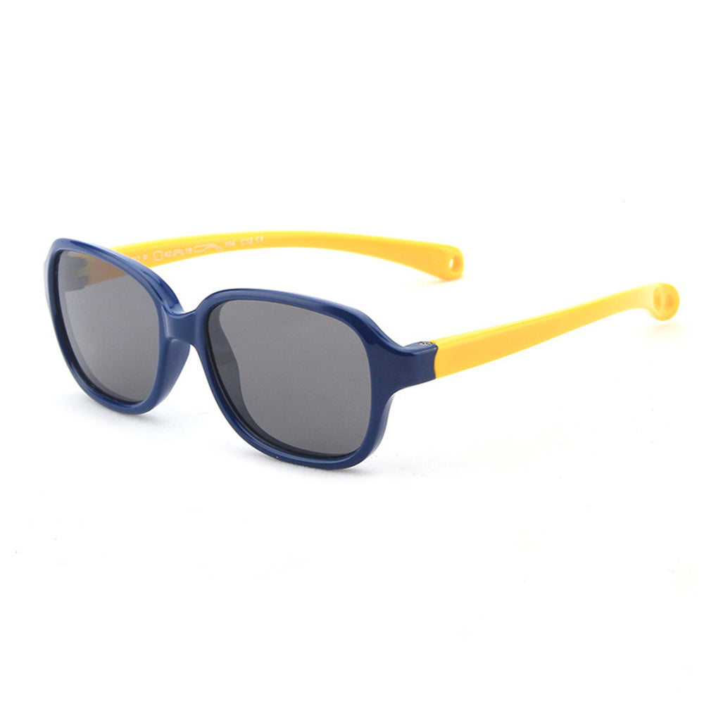 Techsuit Sunglasses Polarised (8192-C12), for Babies, Albastru Inchis / Yellow