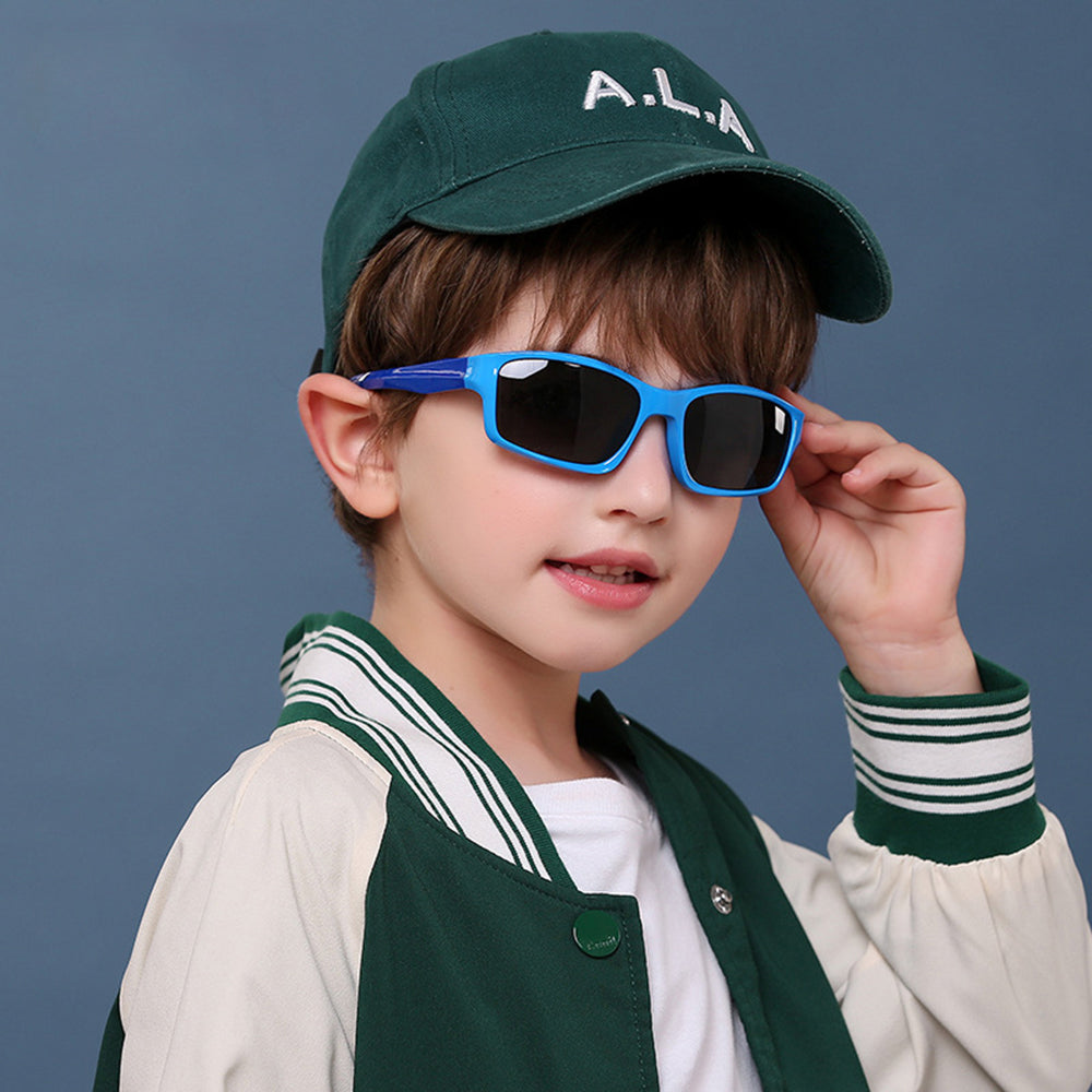 Techsuit Sunglasses Polarised (8202-C22), for Kids, Sport Type, Roz