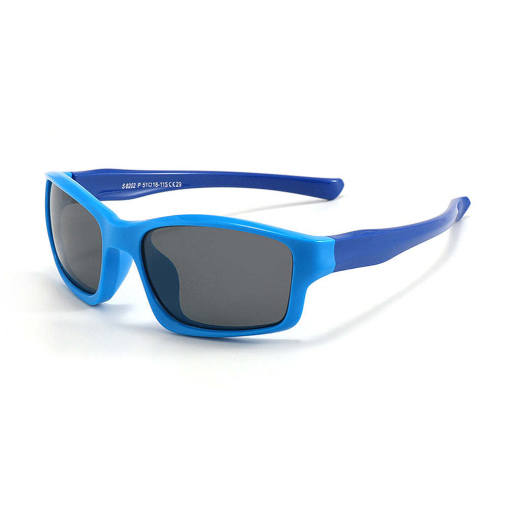 Techsuit Sunglasses Polarised (8202-C29), for Kids, Sport Type, Albastru / Dark Blue