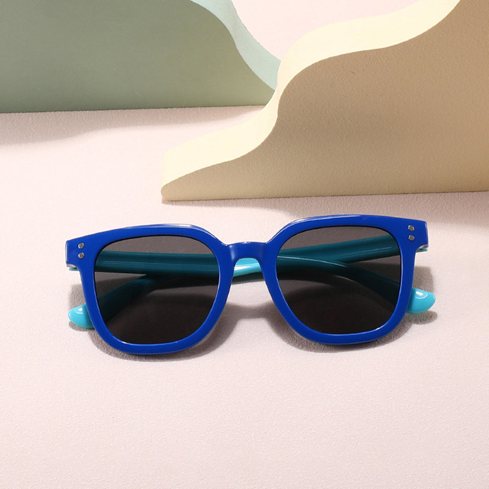 Ochelari de Soare Techsuit (8351-C42), Patrati, Polarizati, Roz