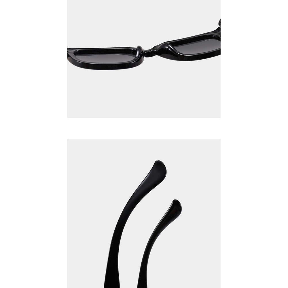 Ochelari de Soare Techsuit (8351-C11), Patrati, Polarizati, Negru