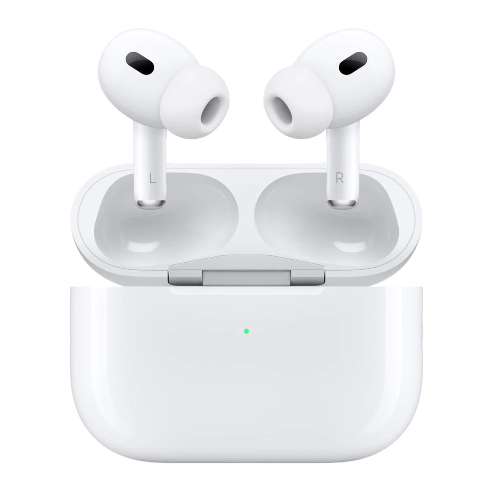 Casti Apple Airpods Pro (2nd Generation) 2023 True Wireless, Bluetooth, In-Ear, Magsafe, Carcasa Incarcare Wireless, USB-C, alb - NotebookGsm