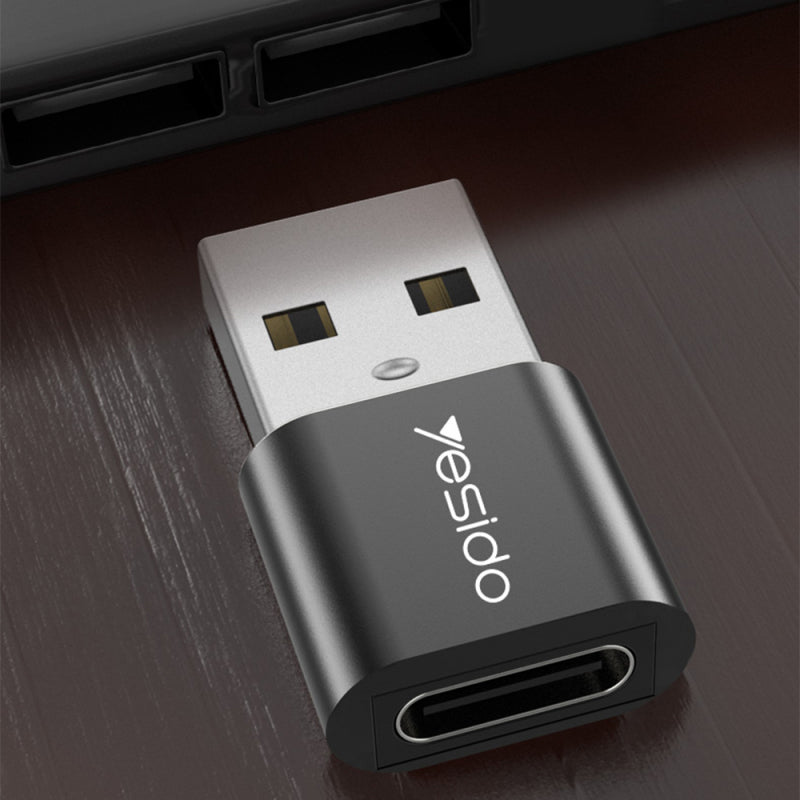 Adaptor Date si Incarcare USB-C - USB-A Yesido GS09