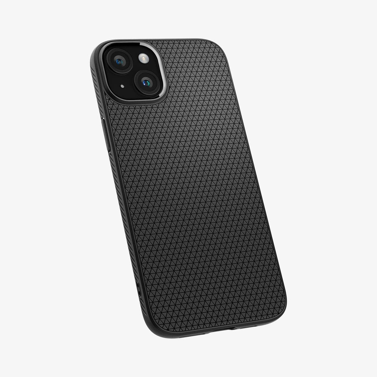 Spigen Liquid Air tok, iPhone 15-tel kompatibilis, matt fekete