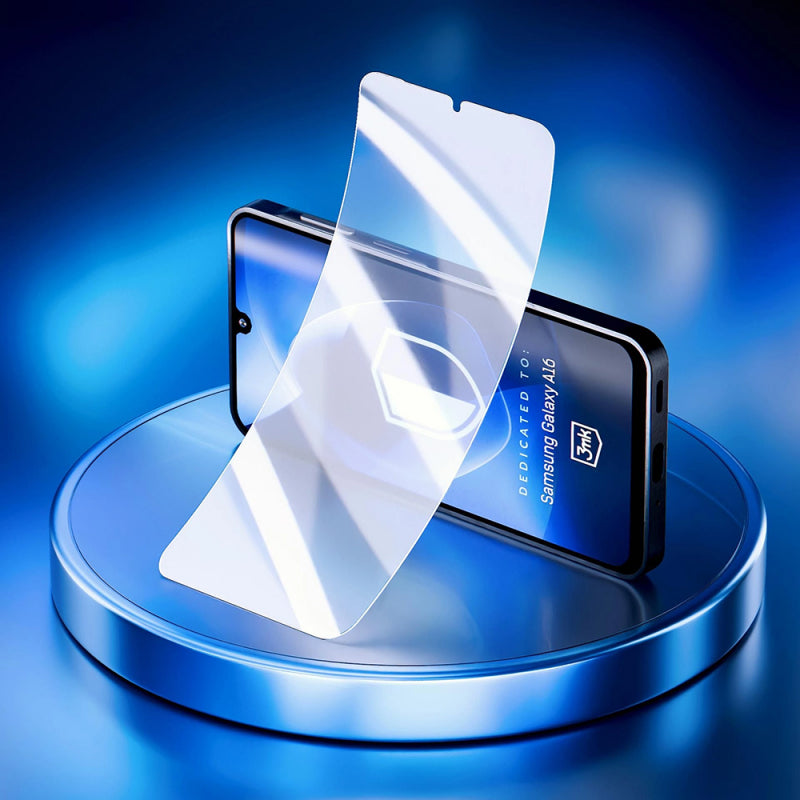 Folie de protectie Ecran 3MK FlexibleGlass Lite pentru Apple iPhone 14 Pro / 14, Sticla Flexibila, Full Glue