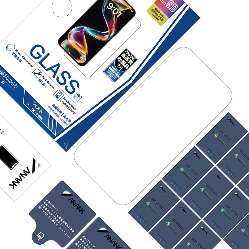 Folie de protectie Ecran Anank 5X Reinforced pentru Apple iPhone 17 Air, Sticla Securizata, Full Glue, 2.5D