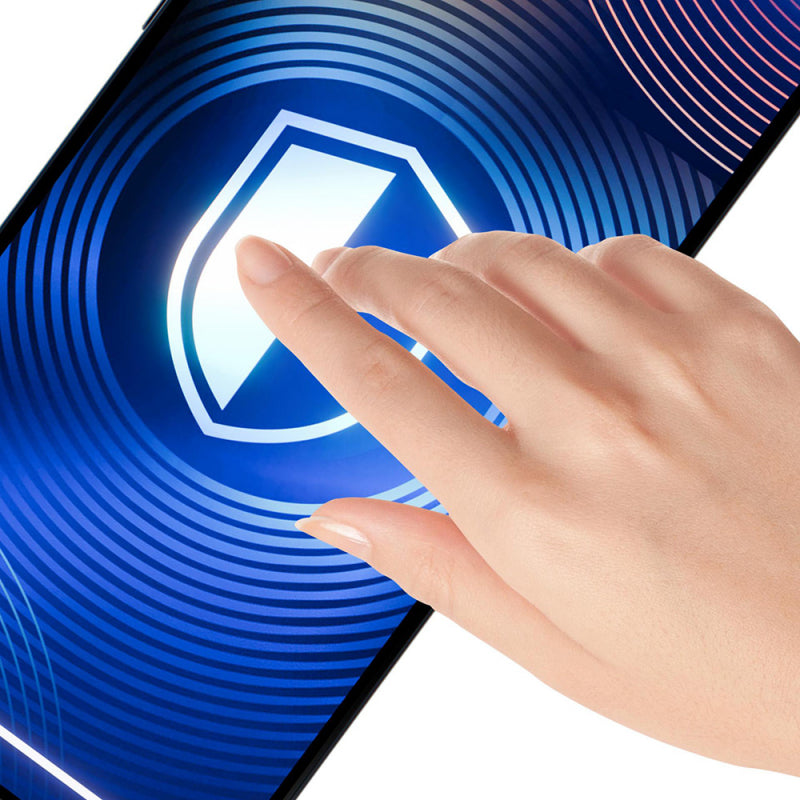 Folie de protectie Ecran Matte Privacy 3MK HardGlass Max pentru Apple iPhone 17 Pro Max, Sticla Securizata, Full Glue