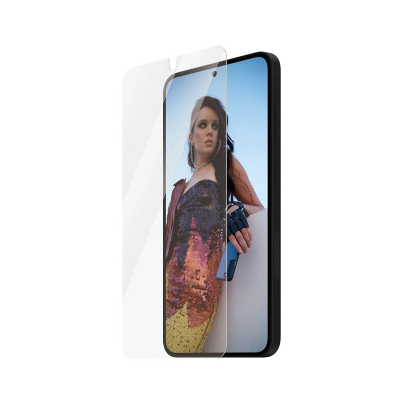 Folie de protectie Ecran PanzerGlass Safe. Ultra-Wide Fit EasyAligner pentru Samsung Galaxy S25+ S936 / S24+ S926, Sticla Securi - Transparenta - NotebookGsm