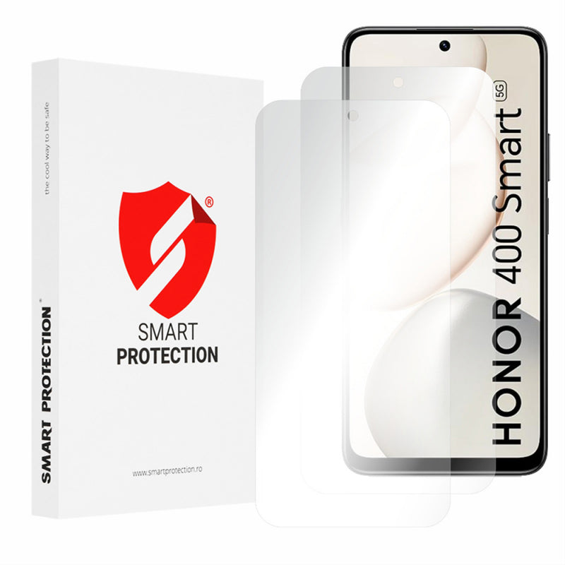Folie de protectie Ecran Smart Protection Premium Classic pentru Honor X7d 4G / 400 Smart, Plastic, Set 2 bucati