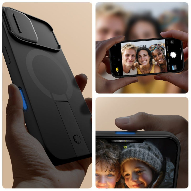 Husa MagSafe pentru Apple iPhone 17, Tech-Protect, Kevlar Au