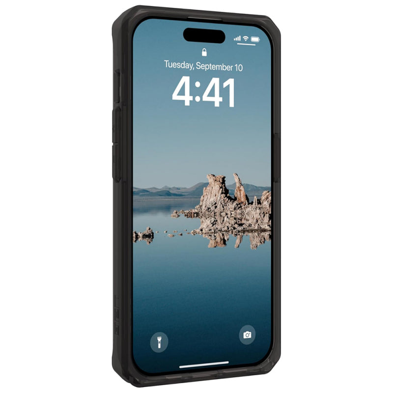 Husa MagSafe pentru Apple iPhone 15 Pro, Urban Armor Gear, Ply - Maro - NotebookGsm