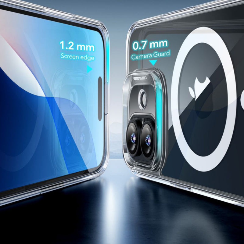 Husa MagSafe pentru Apple iPhone 16, ESR, Classic Hybrid with Screen Protecto