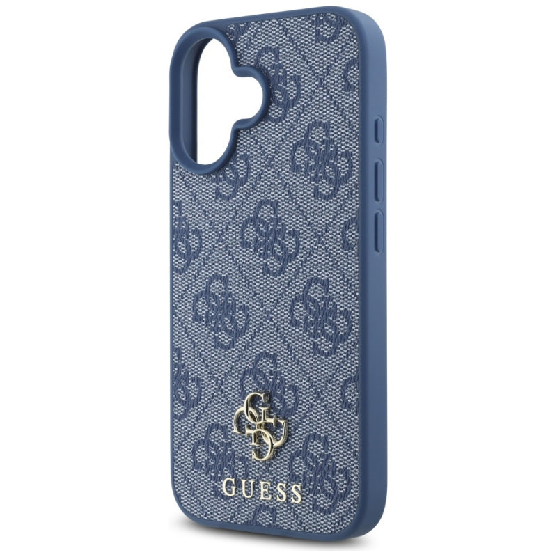 Husa MagSafe pentru Apple iPhone 16, Guess, 4G Small and Classic Logo