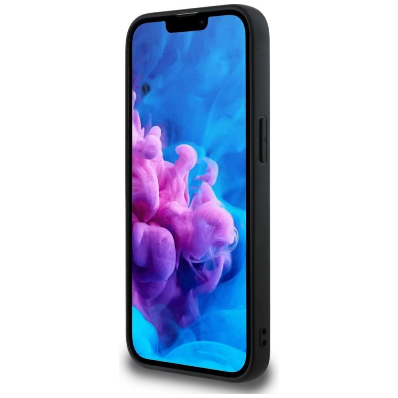 Husa MagSafe pentru Apple iPhone 16e, Guess, 4G Ring Triangle Logo