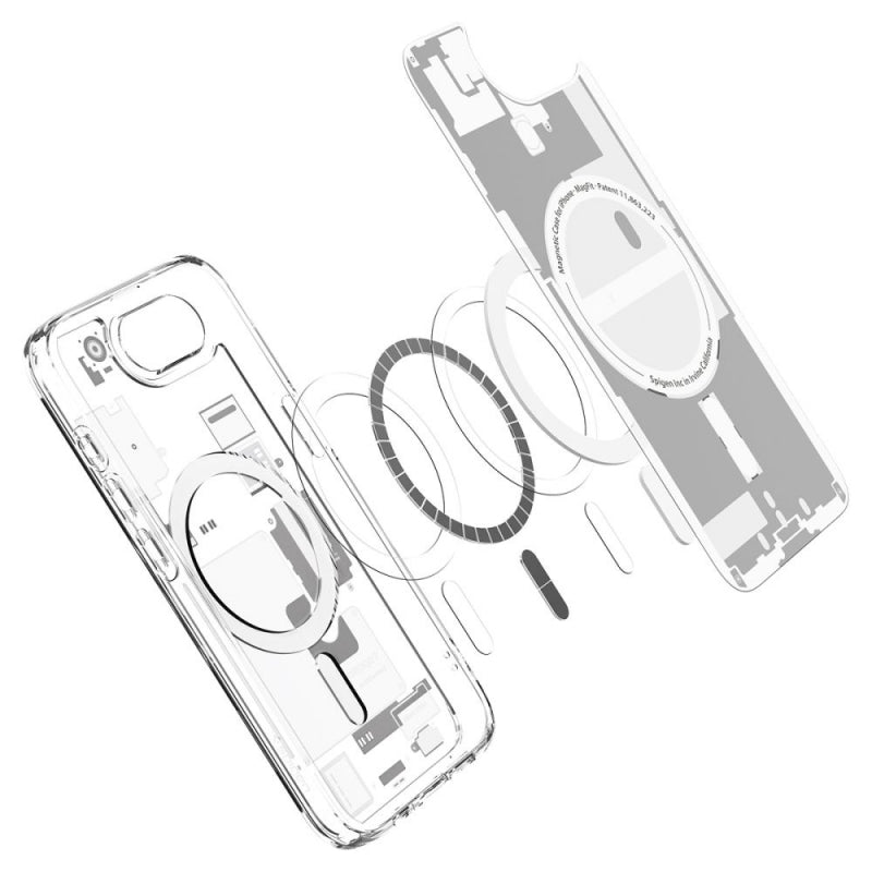 Husa MagSafe pentru Apple iPhone 16e, Spigen, Ultra Hybrid Zero One