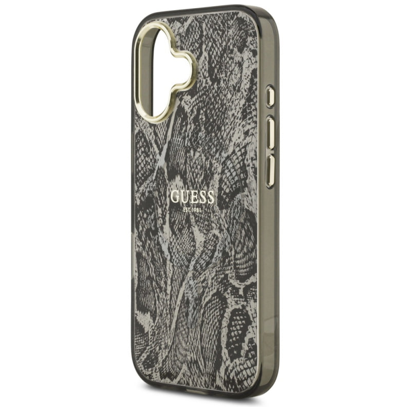 Husa MagSafe pentru Apple iPhone 17, Guess, Python Pattern
