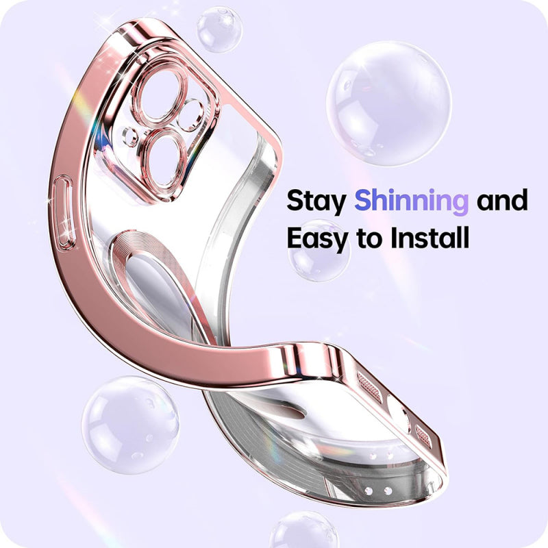 Husa MagSafe pentru Apple iPhone 17 Pro Max, Techsuit, Luxury Glitter