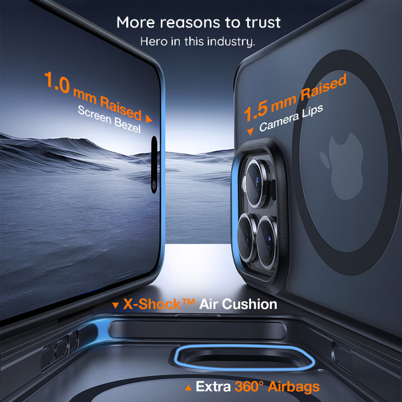 Husa MagSafe pentru Apple iPhone 17 Pro, Torras, Pstand