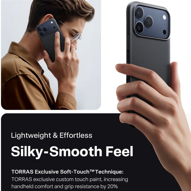 Husa MagSafe pentru Apple iPhone 17 Pro, Torras, SlimFit