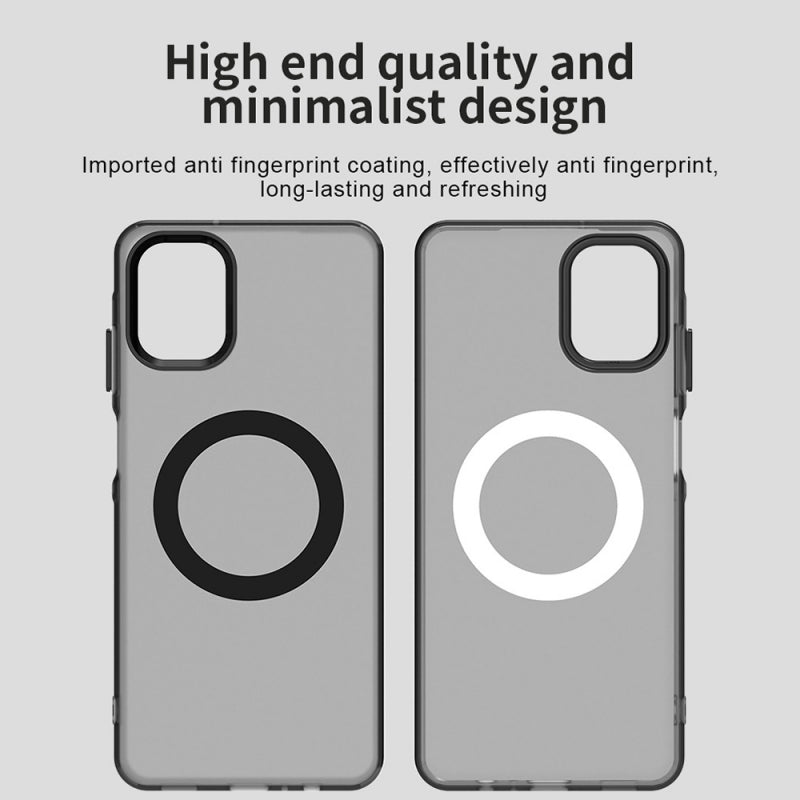 Husa MagSafe pentru Samsung Galaxy A06 A065, Techsuit, CandyCas - Neagra - NotebookGsm