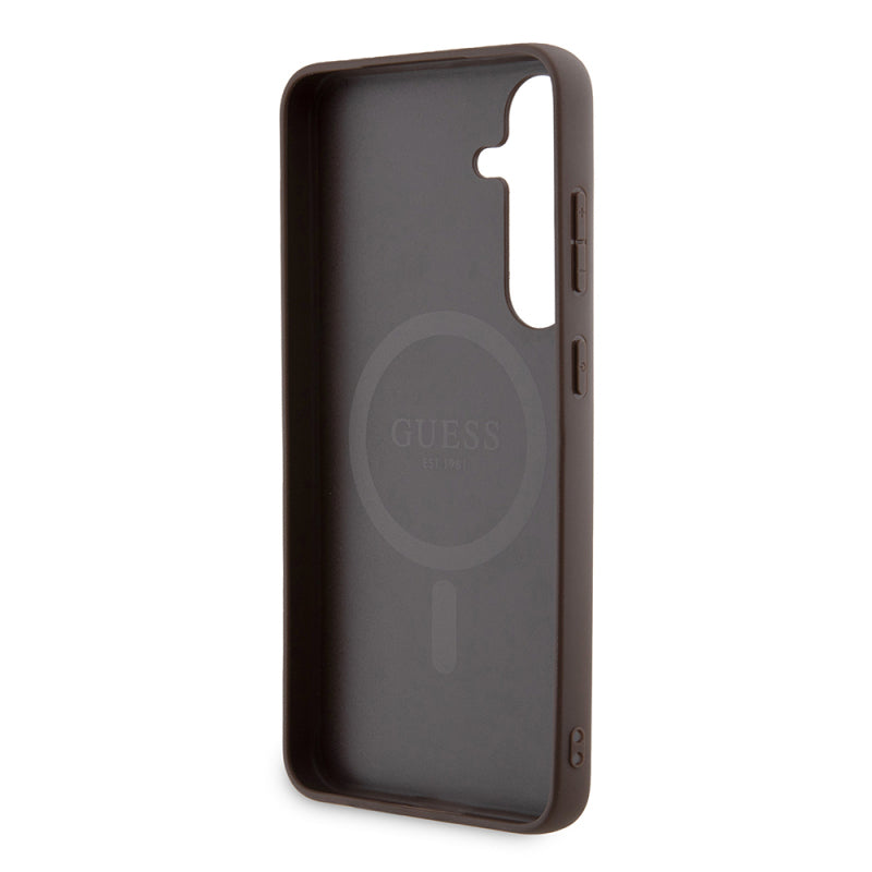 Husa MagSafe pentru Samsung Galaxy S24+ S926, Guess, 4G Collection