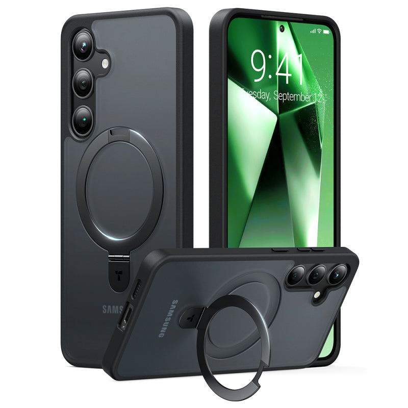 Husa MagSafe pentru Samsung Galaxy S24 S921, Torras, Ostand