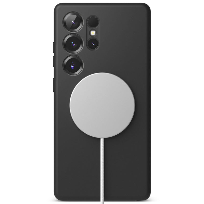 Husa MagSafe pentru Samsung Galaxy S25 Ultra S938, Ringke, Silicon