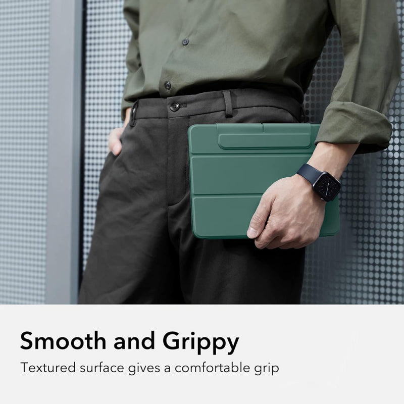 Husa pentru Apple iPad Air 11 (2024) / Air (2022) / Air (2020) / Pro 11 (2018), ESR, Rebou - Verde Satinata - NotebookGsm