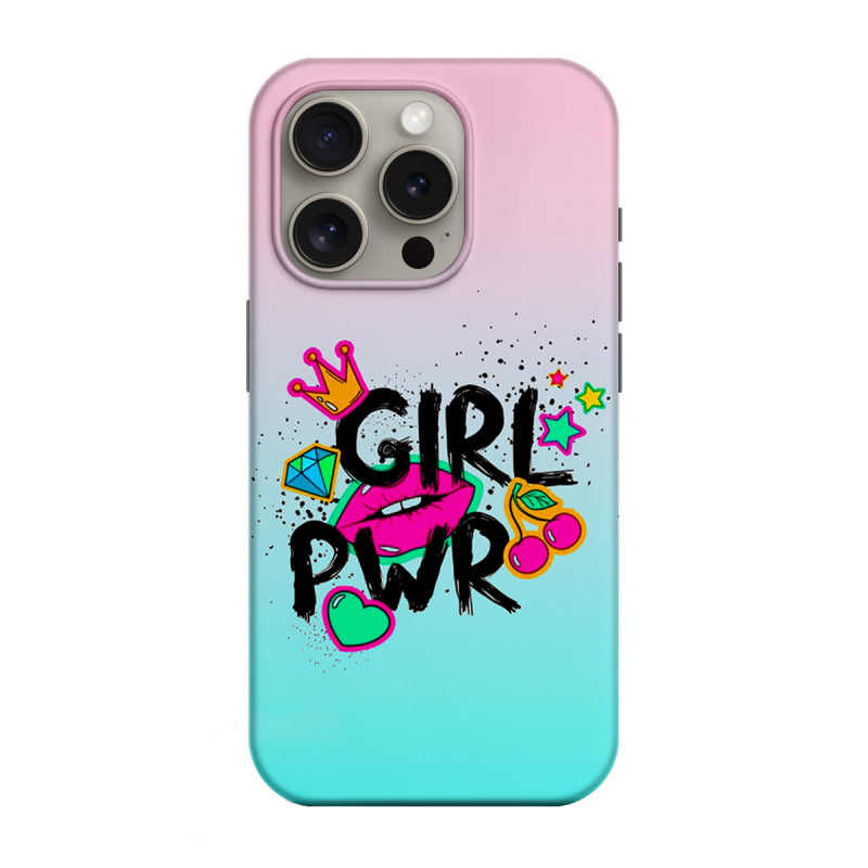 Husa pentru Apple iPhone 17 Pro, Perfect Case, LOVE-Splash Girl Powe - Multicolor - NotebookGsm