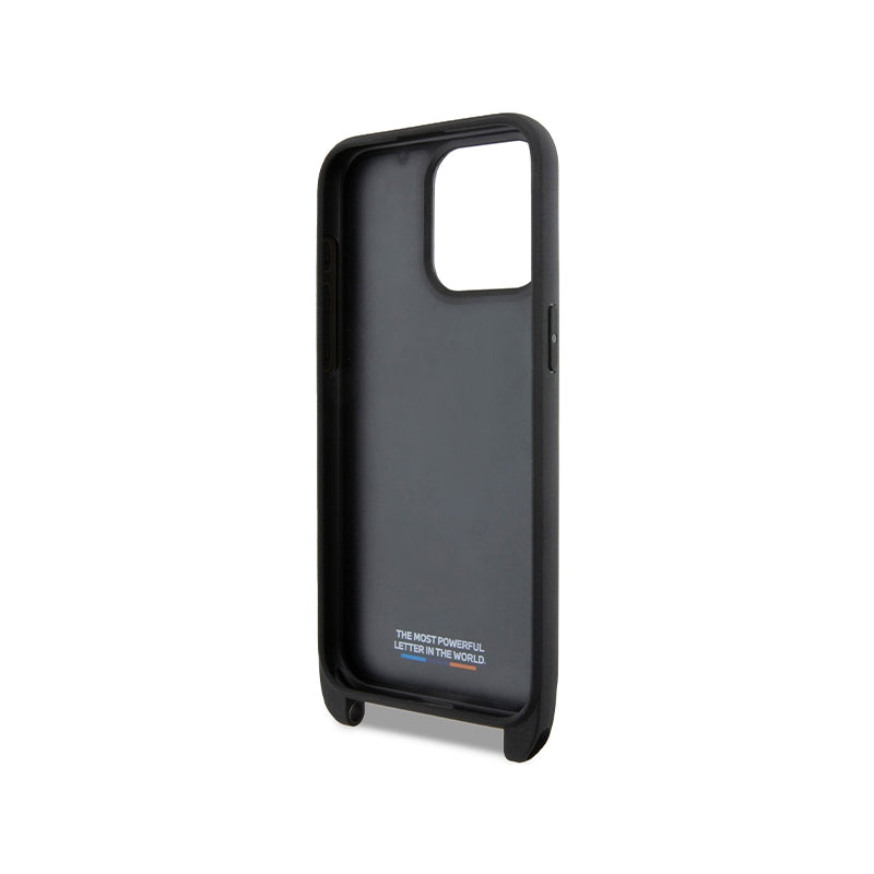 Husa pentru Apple iPhone 15 Pro, BMW, M Edition Carbon Stripe & Strap