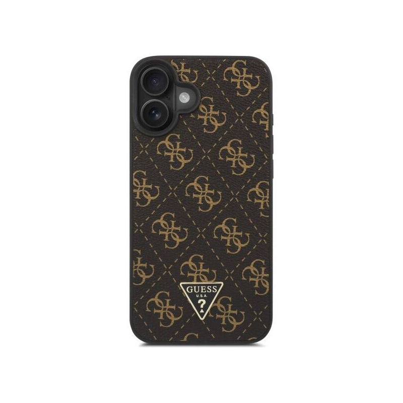 Husa pentru Apple iPhone 16, Guess, 4G Triangle Logo