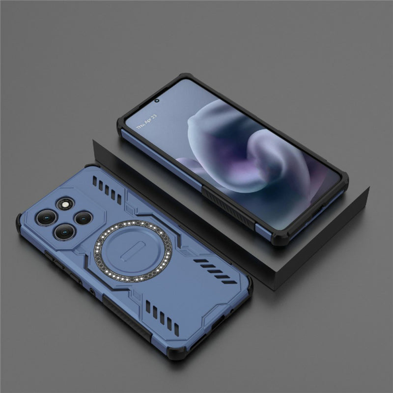 Husa pentru Motorola Moto G86 Power, Techsuit, ArmorMag - Albastra - NotebookGsm