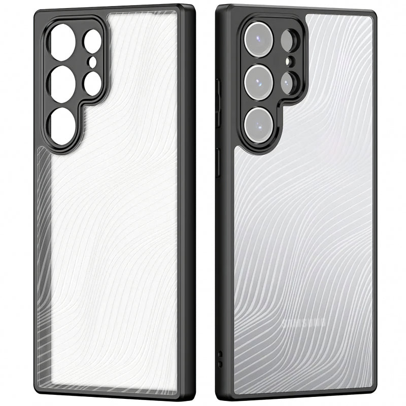 Husa pentru Samsung Galaxy S23 Ultra S918, DUX DUCIS, Aimo - Neagra - NotebookGsm