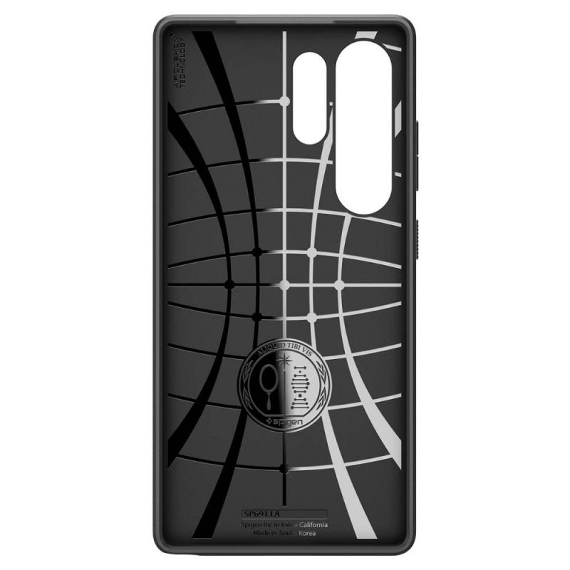 Husa pentru Samsung Galaxy S25 Ultra S938, Spigen, Liquid Air, Neagra ACS08953 - Neagra - NotebookGsm