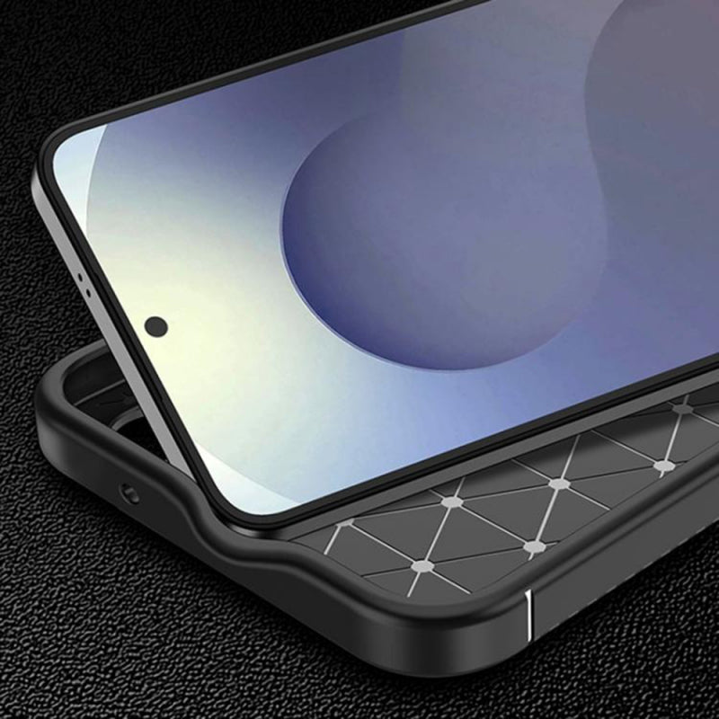 Husa pentru Samsung Galaxy S25 FE, Techsuit, CarbonFib