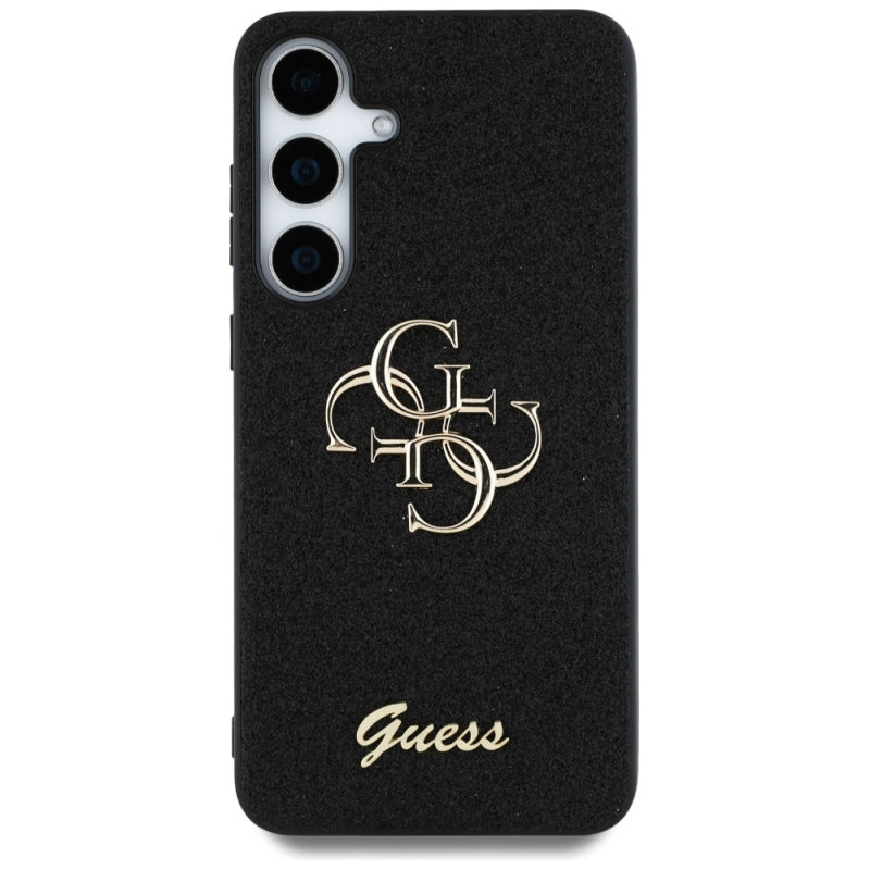 Husa pentru Samsung Galaxy S25 S931, Guess, Glitter Big 4G Script