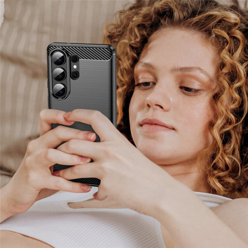 Husa pentru Samsung Galaxy S26 Ultra, Techsuit, Carbon