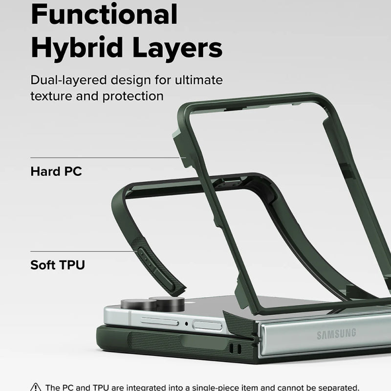 Husa pentru Samsung Galaxy Z Flip7 F766, Ringke, Onyx