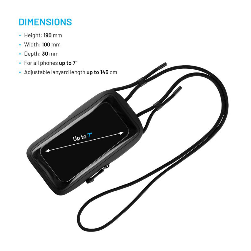 Husa Universala Waterproof pentru Telefon max. 7inch, Fixed