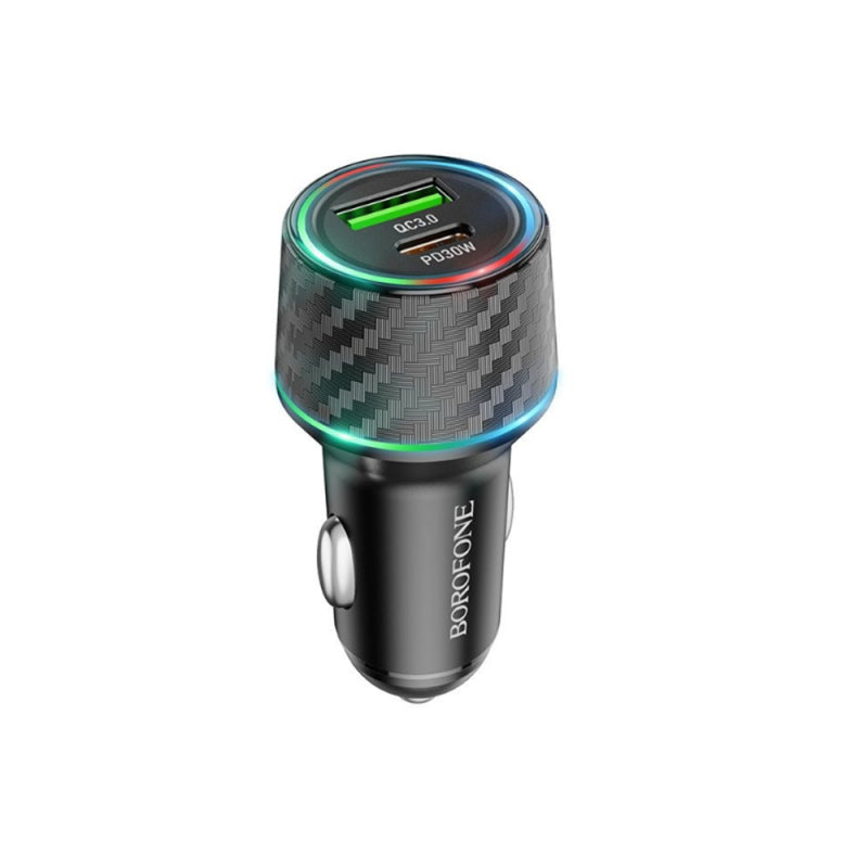 Incarcator Auto Borofone BZ21 Brilliant, 48W, 3A, 1 x USB-A - 1 x USB-C