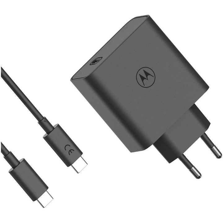 Blue Star 45w hálózati töltő, USB-C bemenet, Fekete