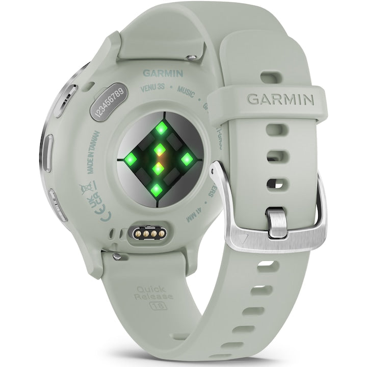 Garmin Venu 3S Okosóra, Wi-Fi, szilikon szíj