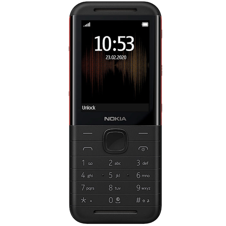 Nokia 5310 (2020), Dual SIM, fekete/piros