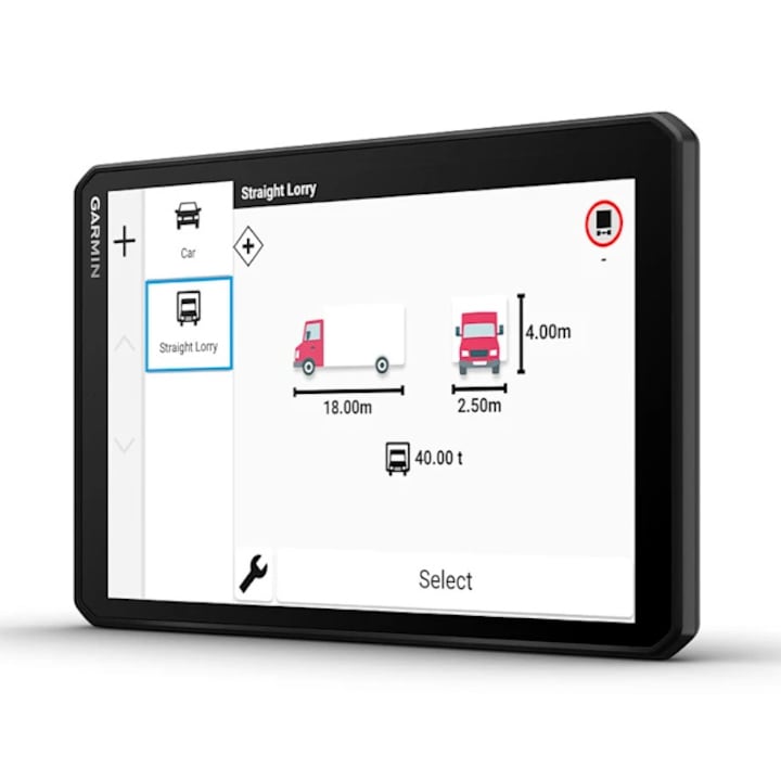 Sistem de navigatie camioane Garmin GPS Dezl LGV820, ecran 8”, EU+South Africa