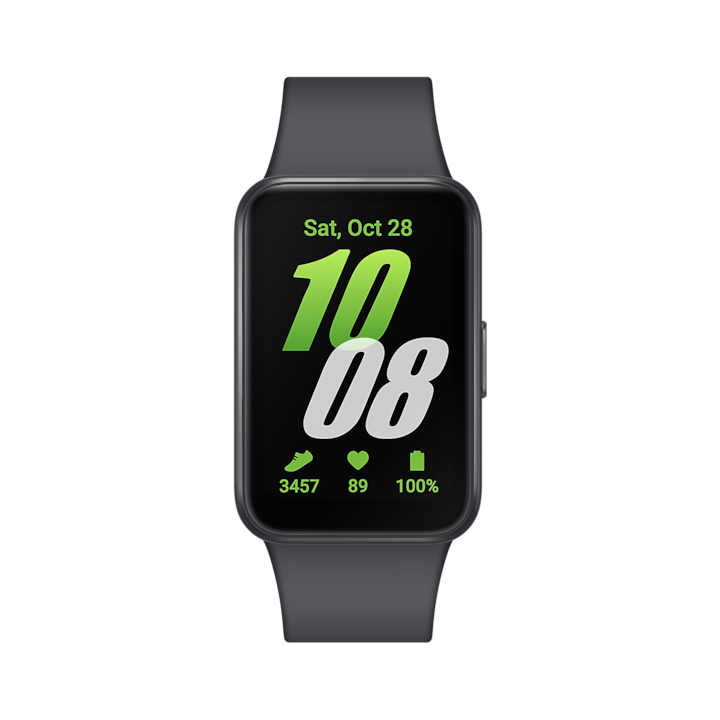 Samsung Galaxy Fit3 fitnesz karkötő, szürke