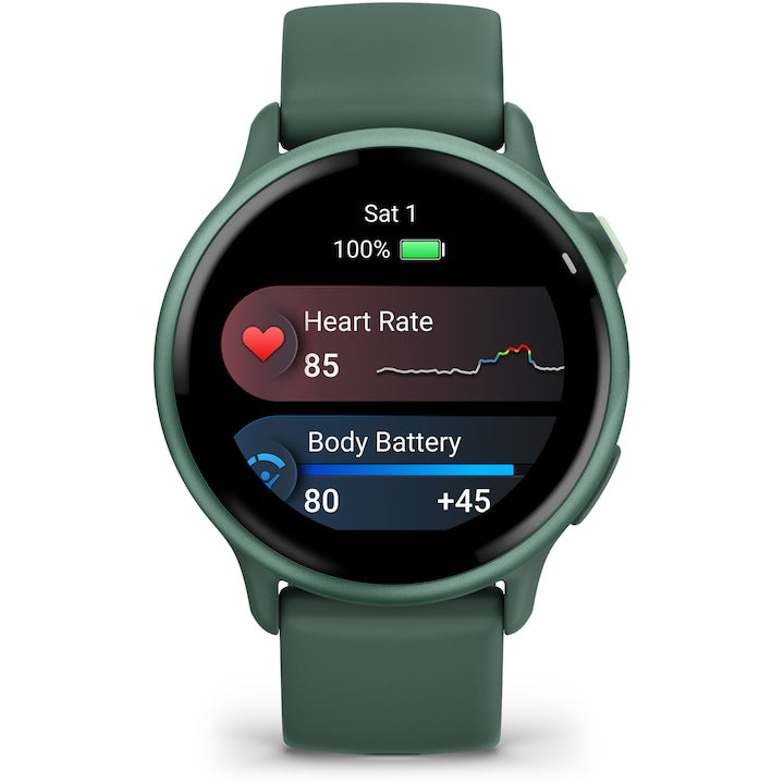 Garmin vivoactive 6, GPS, 42 mm, szilikon szíj - Multisport okosóra