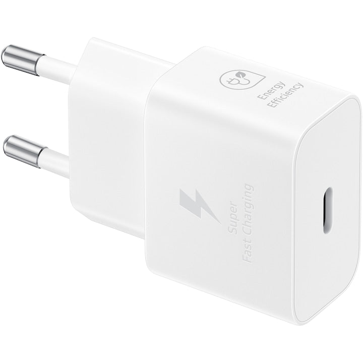 Samsung hálózati töltő, 25W, 3A, 1 db USB-C