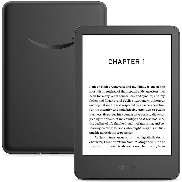Amazon Kindle Paperwhite 2021 e-book olvasó, 16 GB, kijelző 6,8", Bluetooth, Wi-Fi, USB C, fekete