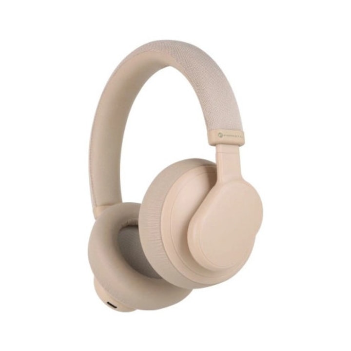 Casti wireless Forcell F-Audio ANC Touch Beat, activare prin atingere, reducere zgomot, 30 ore autonomie