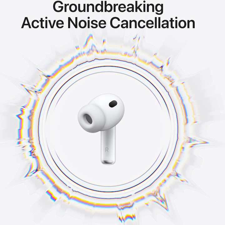 Casti Apple Airpods Pro (3rd Generation), True Wireless, Bluetooth, In-Ear, Microfon, Noise Cancelling, White